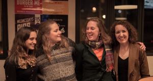 Natalia Harvey, Gemma Tomlinson, me and Alethea Coombe. Photo by Cameron Jamieson.