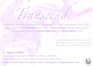 Transcend poster